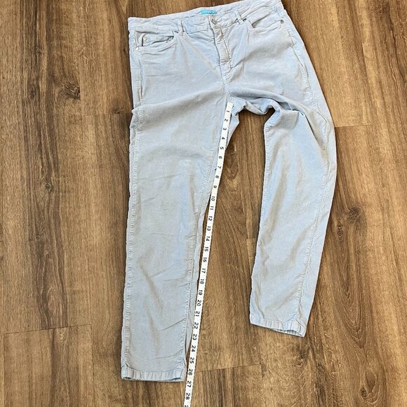 J.McLaughlin Gray Corduroy and Stretch Velvet Pants Bundle Sz 12 - Picture 12 of 14